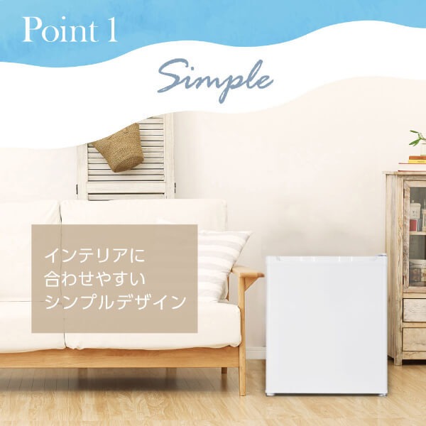 MAXZEN（マクスゼン） 【メーカー直送】 冷凍庫 33L 右開き 1ドア
