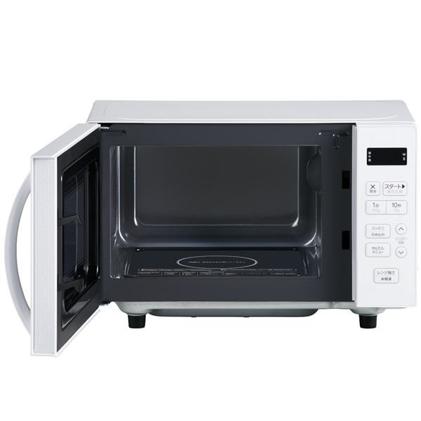 電子レンジ ハイアール Haier 単機能レンジ 17L ホワイト JM-FH17A-W  ヘルツフリー フラットタイプ |  | 01
