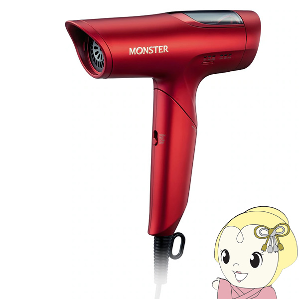 �w�A�h���C���[ KOIZUMI �R�C�Y�~ MONSTER BLDC���[�^�[���� �n�C�X�s�[�h�h���C���[ ���b�h KHD-M800-R