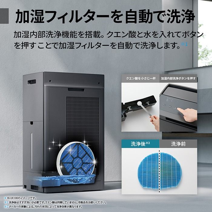 SHARP（シャープ） 加湿空気清浄機 ホワイト系 プラズマクラスターNEXT