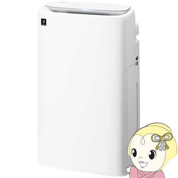 �V���[�v SHARP ������C����@ KI-WS50-W �z���C�g�n  ��C����K�p���ʐρi�ڈ��j�`14��E�ő������600mL/h