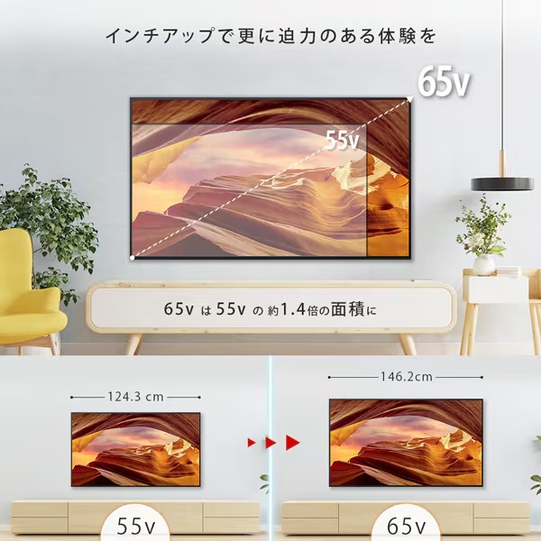 SONY（ソニー） 4K液晶テレビ BRAVIA ブラビア 55V型 4Kチューナー内蔵