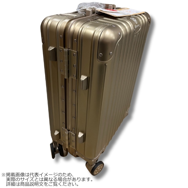 スーツケース MORISHIMA アルミスーツケース Mサイズ 55L 3泊から5泊程度 アルミニウム TSAロック付き KJ803-M ゴールド スーツケース MORISHIMA アルミスーツケース Mサイズ 55L 3泊から5泊