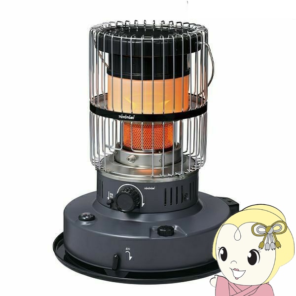 在庫限り　石油ストーブ トヨトミ TOYOTOMI ダブルクリーン対流型 グレー KR-47A-H 木造12畳/コンクリート17畳まで おしゃれ TOYOTOMI（トヨトミ） 石油ストーブ ダブルクリーン対流型 グレー KR