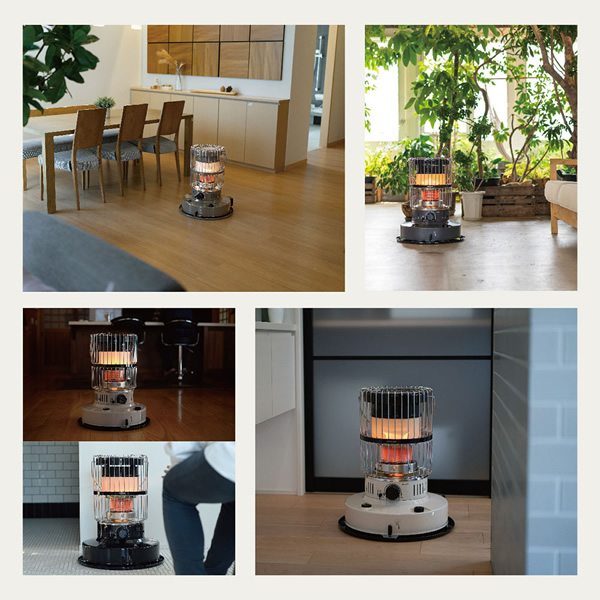 在庫限り　石油ストーブ トヨトミ TOYOTOMI ダブルクリーン対流型 グレー KR-47A-H 木造12畳/コンクリート17畳まで おしゃれ TOYOTOMI（トヨトミ） 石油ストーブ ダブルクリーン対流型 グレー KR