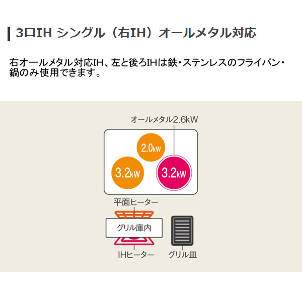 ビルトインIHクッキングヒーター パナソニック...の詳細画像2