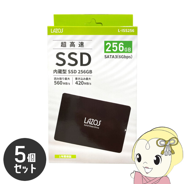 LAZOS SSD 256GB 2.5C` SATA3.0 5Zbg