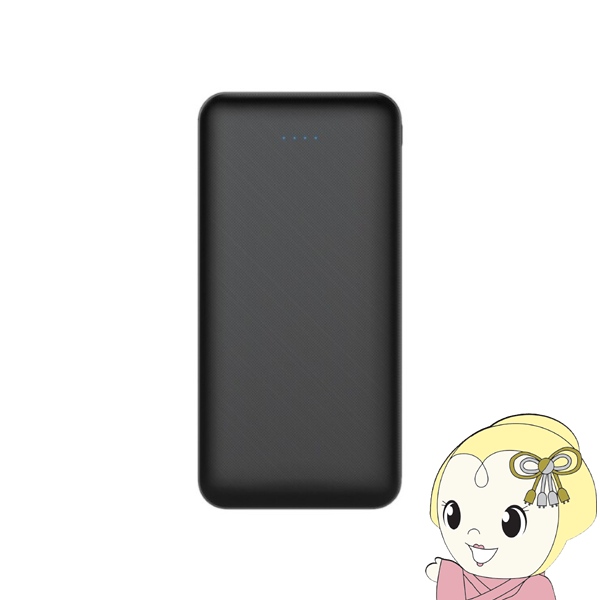 ���o�C���o�b�e���[ 10000mAh Lazos �u���b�N L-MB10-B