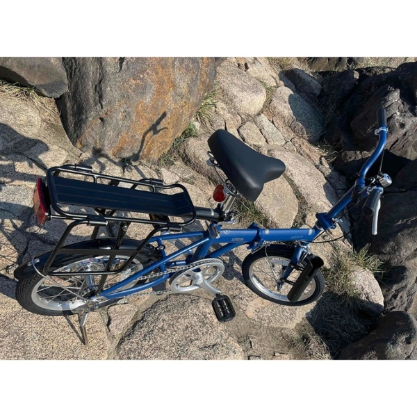 MYPALLAS 折りたたみ自転車 16インチ 折畳自転車16 釣りチャリ LS-TR16