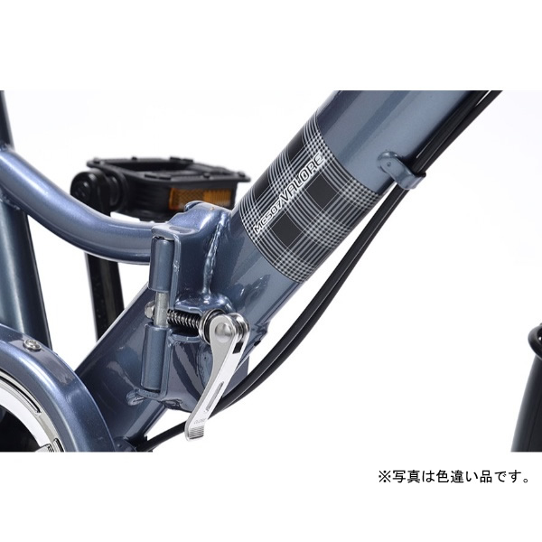 [予約 5月中旬以降]【メーカ直送】折り畳み自転車 シティサイクル 26インチ 6段ギア パンクしにくい肉厚チューブ マイパラス MC-507-W  ホワイト