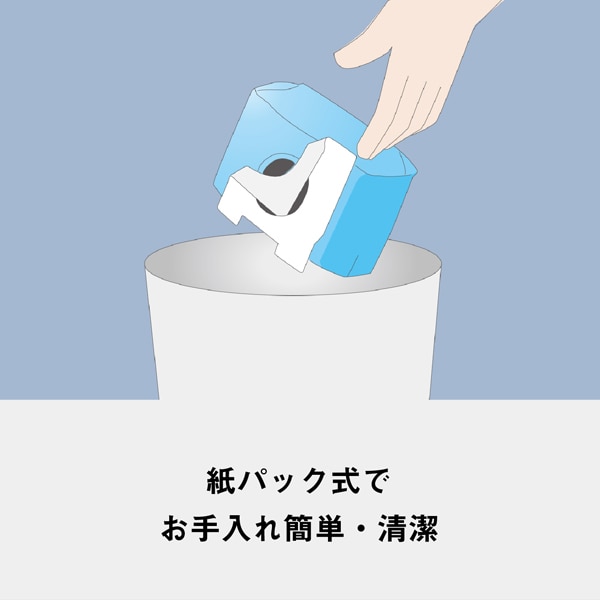 [予約 約1-2週間以降]掃除機 パナソニック Panasonic 紙パック式 キャニスター掃除機 ライトブルー MC-PJ24A-A | Panasonic | 05