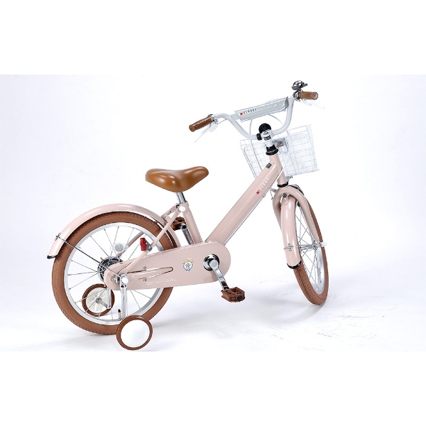 子供用自転車 18インチ 補助輪付き 泥除け付き 子ども MYPALLAS マイパラス おしゃれ かわいい MD-18-FM フラミンゴの画像