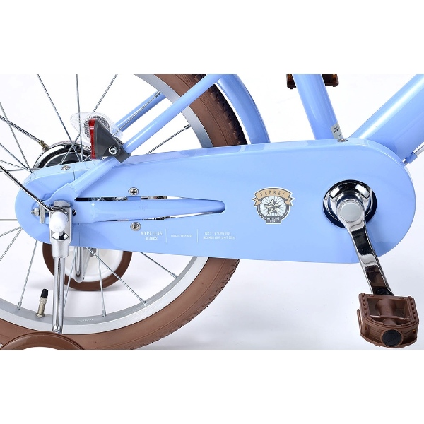 子供用自転車 18インチ 補助輪付き 泥除け付き 子ども MYPALLAS マイパラス おしゃれ かわいい MD-18-FM フラミンゴの画像