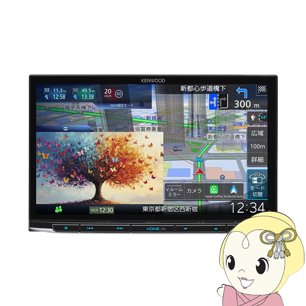 �J�[�i�r �P���E�b�h KENWOOD 8V�^ �ʑ��i�r MDV-M812L Apple CarPlay/Android Auto�Ή� �n��f�W�^��TV�`���[�i�[����