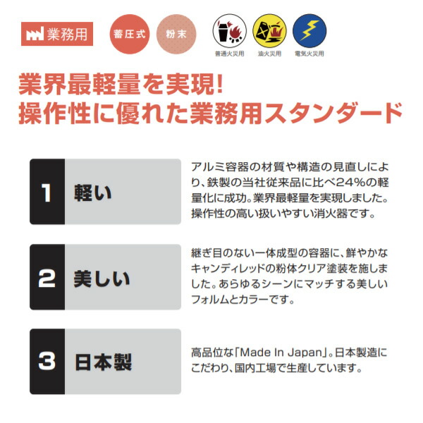 消火器 10型 業務用 2本セット 2026年製 MEA10Z 10型 業務用 蓄圧式 粉末ABC モリタ宮田工業