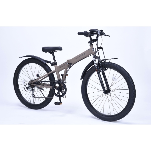 MYPALLAS [予約 5月日以降]折りたたみ自転車 26インチ 6段変速 セミ