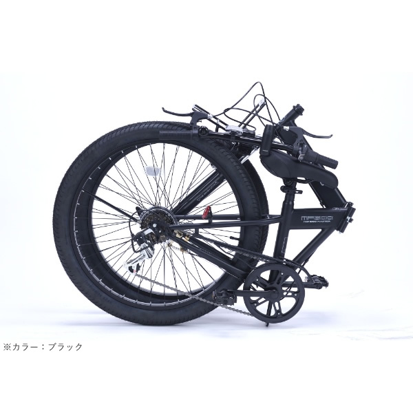 MYPALLAS [予約 5月日以降]折りたたみ自転車 26インチ 6段変速 セミ