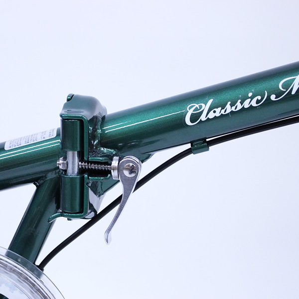 折りたたみ自転車【メーカー直送】クラシックミムゴ Classic Mimugo FDB16L 16インチ ミムゴ MG-CM16L グリーン｜gion｜08