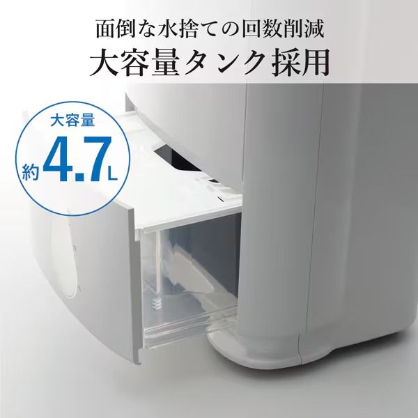 三菱電機（MITSUBISHI ELECTRIC） 衣類乾燥除湿機 MJ-P180ZX-W