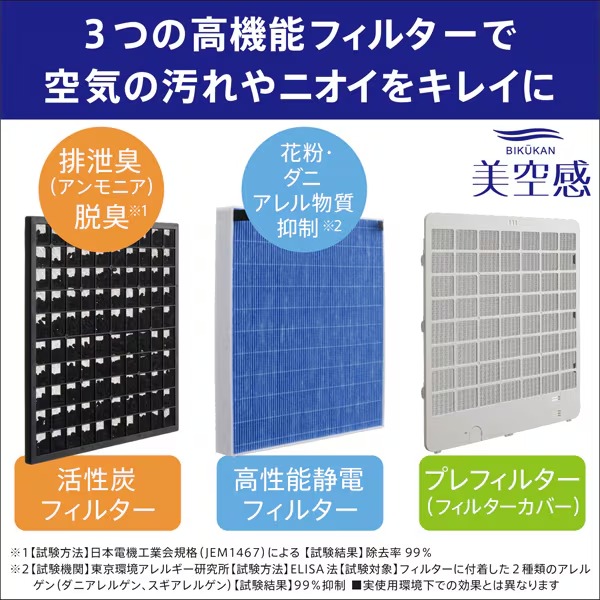 三菱電機（MITSUBISHI ELECTRIC） [予約]空清脱臭除湿機 美空感 MJ
