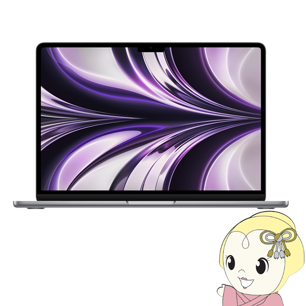 Apple アップル MacBook Air Liquid Retinaディスプレイ 13.6[スペースグレイ]　 MLXW3J/A｜gion