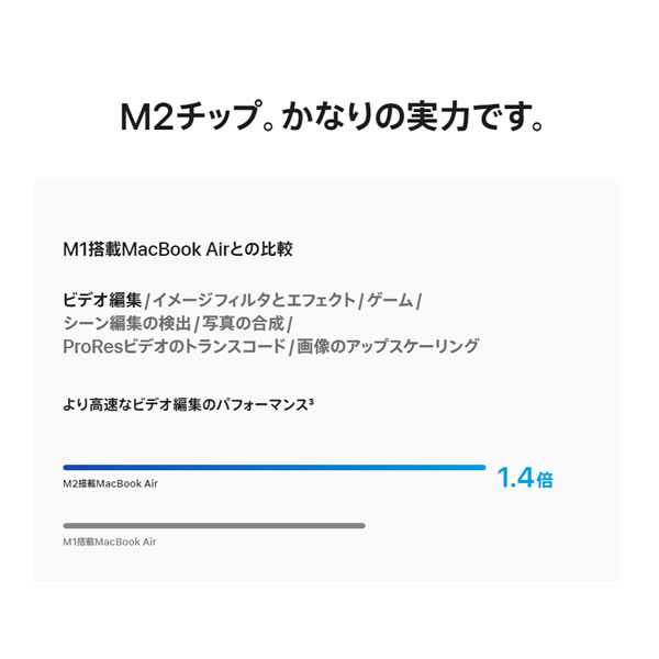 Apple アップル MacBook Air Liquid Retinaディスプレイ 13.6[シルバー]　MLXY3J/A｜gion｜06