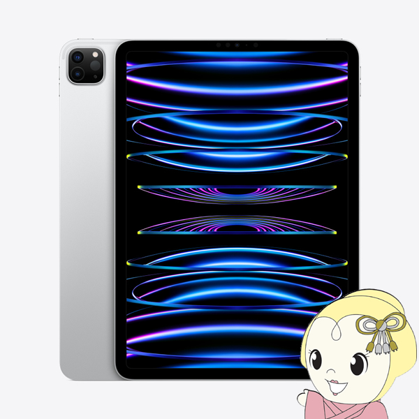 Apple アップル タブレットパソコン iPad Pro 11インチ 第4世代 Wi-Fi 512GB 2022年秋モデル MNXJ3J A [シルバー]