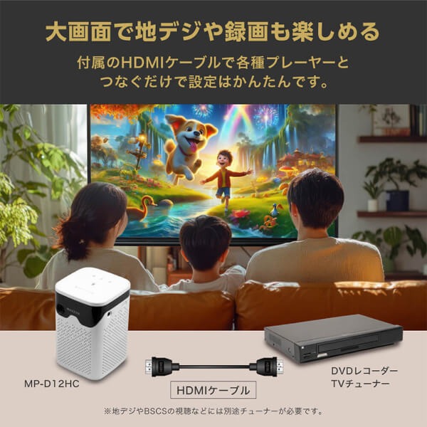 MAXZEN（マクスゼン） 【メーカー直送】プロジェクター 家庭用 4K対応
