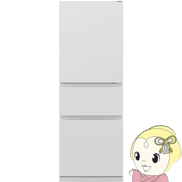 ①ɁyWݒu݁zOHd@ 330L 60cm EJ 3hA }bglzCg MR-CX33M-W@