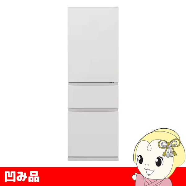 �y���ݕi�z�y�ݒu���z�O�H�d�@ �①�� 365L ��60cm �E�J�� 3�h�A CX�V���[�Y �}�b�g���l���z���C�g MR-CX37M-W