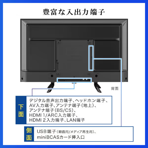 MAXZEN（マクスゼン） テレビ 32型 液晶テレビ MAXZEN 32インチ TV