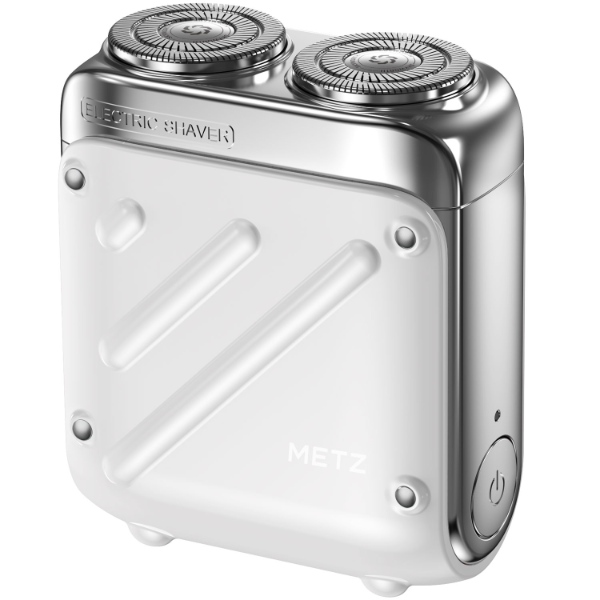 SKYWORTH メッツ METZ コンパクトメンズシェーバー ホワイト MZXZ021