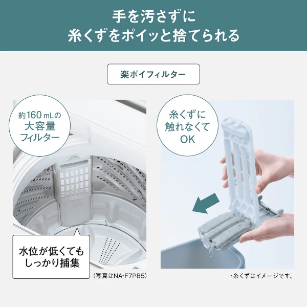 Panasonic（パナソニック） 【京都は標準設置込み】洗濯機 全自動洗濯 
