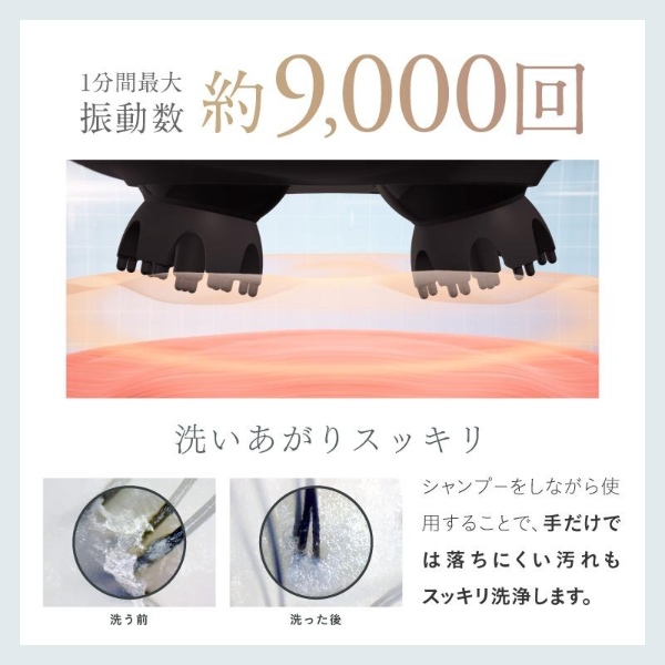 NIPLUX ヘッドスパ 頭皮マッサージ EMSヘッドマッサージ NIPLUX EMS