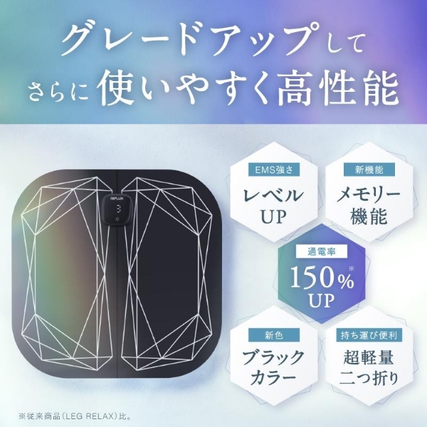 NIPLUX フットマッサージャー EMSシート 足裏マッサージ器 筋トレ