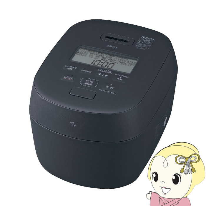 ���ъ� �ۈ� ZOJIRUSHI ����IH���уW���[ �������� 5.5�� �u���b�N NW-NC10-BA