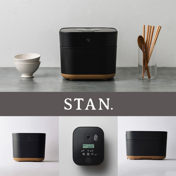STAN. 炊飯器 象印 ZOJIRUSHI IH炊飯ジャー 5.5合 ブラック NW-SB10-BA