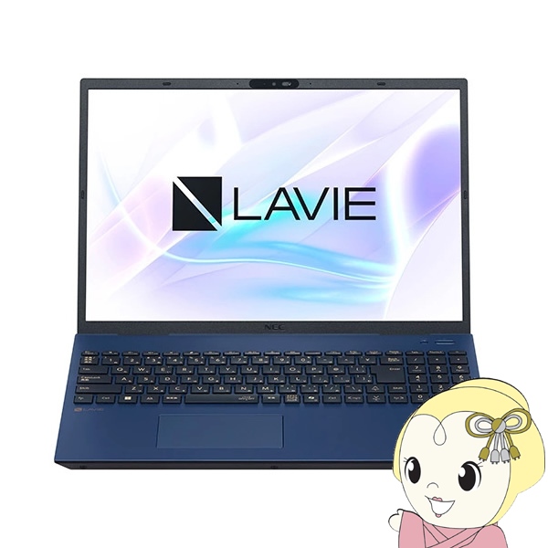 NEC �m�[�gPC LAVIE N16 PC-N1635LAL-B/16�^/WUXGA/Core i3/16GB/512GB/Windows 11 Home/Office�I�v�t/�l�C�r�[�u���[