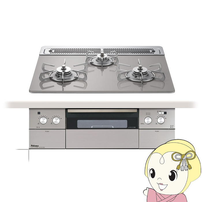 �r���g�C���R���� Paloma �p���} CREA 60cm PD-963WT-60GH 12A13A �s�s�K�X�p [�V���C���V���o�[]
