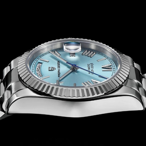 Pagani Design 自動巻き腕時計 PD-1752スカイブルー Pagani Design PD-1752 | Seagull Automatic Watch | 316L