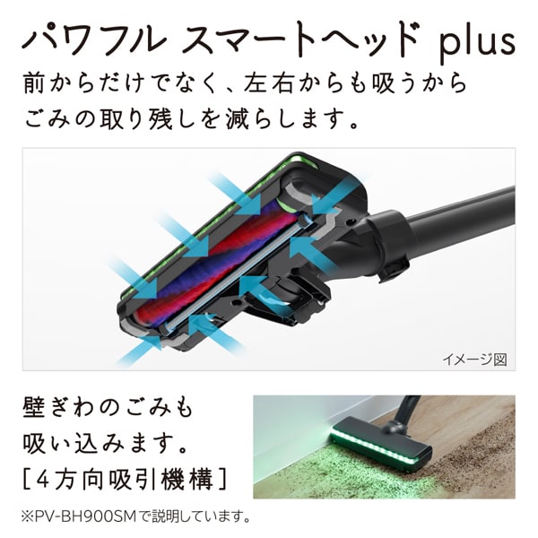 掃除機 日立 HITACHI コードレススティッククリーナー パワかるスティック サイクロン式 1.4kg ベージュ PV-BL50M-C | 日立 | 05
