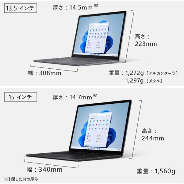 ノートパソコン Microsoft Surface Laptop 5 （サーフェス ラップ 