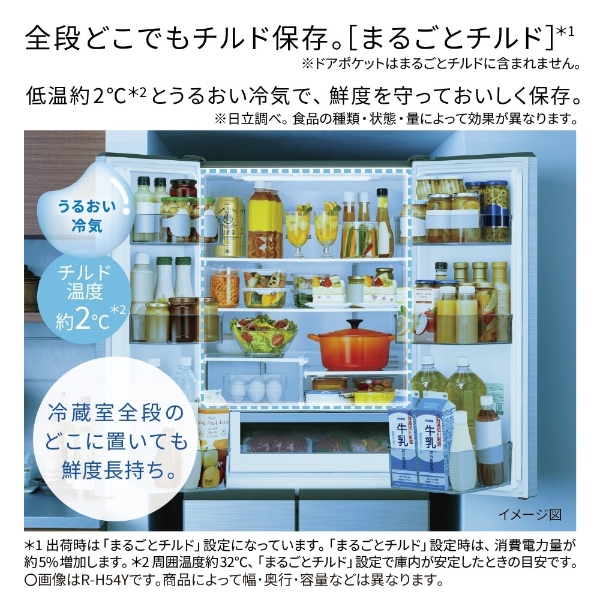 日立 冷蔵庫（色：シルバー系）｜冷蔵庫、冷凍庫｜キッチン家電｜家電