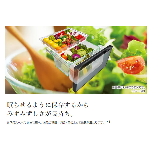 [予約 約1週間以降]冷蔵庫 【標準設置費込】 日立 HITACHI 485L 6ドア ライトゴールド R-HWC49X-N | 日立 | 03