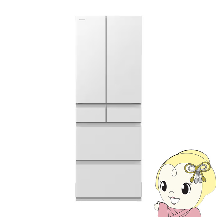 [�\�� ��1�T�Ԉȍ~]�①�� �y�W���ݒu��z ���� HITACHI 540L 6�h�A �i�`�������z���C�g R-HZC54Y-XW