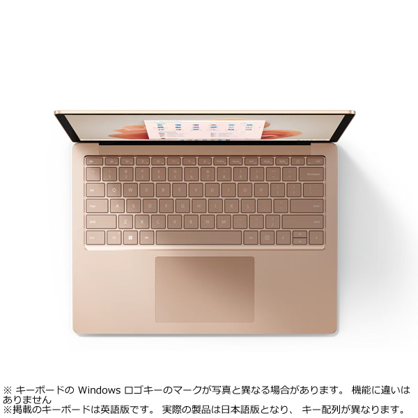 Surface Laptop 5 R1S-00072 [サンドストーン] Microsoft/ノートパソコン/13.5型/13.5インチ/Core i5/メモリ 8GB/SSD 512GB/メタル｜gion｜03