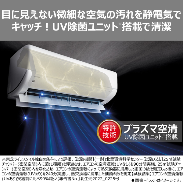 エアコン 標準工事費込 東芝 TOSHIBA ...の詳細画像1