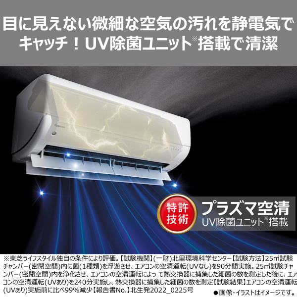 エアコン 標準工事費込 東芝 TOSHIBA ...の詳細画像1