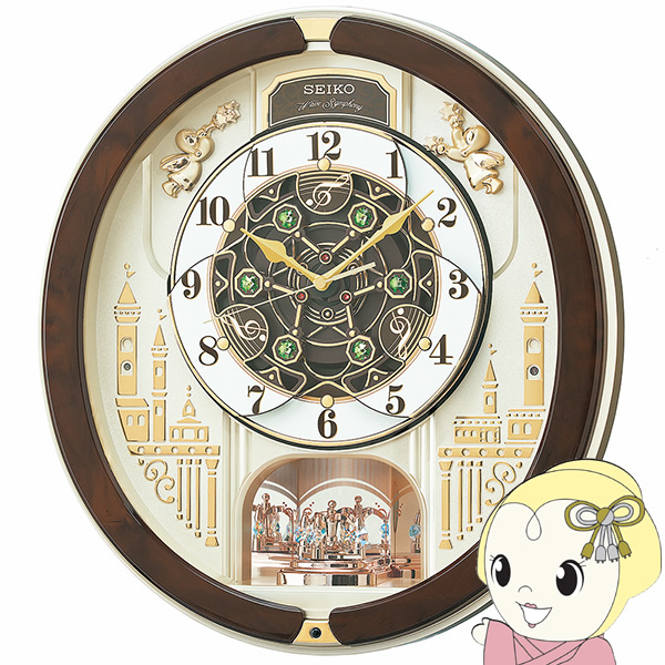 【新品】SEIKO 電波時計 39曲 メロディ付き セイコー RE579B (時計) 価格比較 - 価格.com