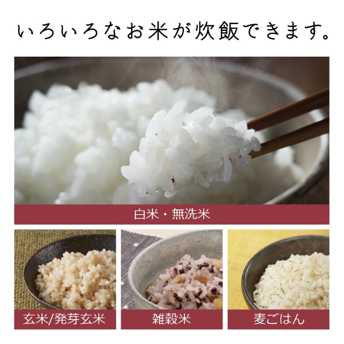 定価35800円】日立 圧力＆スチーム IH炊飯器5.5合RZ-V100FM 炊飯器 